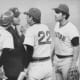 Sox Manager Darrell Johnson pleads Fisk's case.
