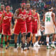 LeBron James 2007 teammates
