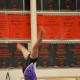 Cartwheel on the beam in the Level 5 routine