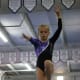 Balance beam pose in Level 5 routine