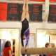 Handstand on beam in Level 5 routine