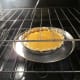 In the oven.