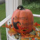 Pumpkin on my front porch.