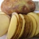 Thinly sliced russet potatoes