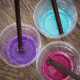You can add glitter to the mica pigment for an added effect.