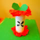 Our finished toilet paper roll apple core.