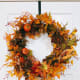 This is a wreath that I made for my front door last year.