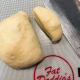 Deflate the dough and divide it into 9-18 equal-sized portions.