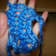 The stitches you are creating.