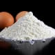 Eggs and flour