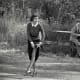 Claudette Colbert with Clark Gable in "It Happened One Night"