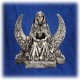The Virgin Goddess Sitting Upon The Cresent Moon