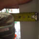 MEASURE THE DISTANCE FROM THE FLANGE TO THE INTERIOR FRAME