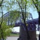 Cinci's The Purple People Bridge, a pedestrian walkway.