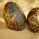 Romanian beads and paints.