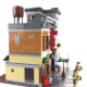 LEGO Creator Detective's Office Modular Building | You've got a lot of plane bricks and brick structured ones, which creates a great effect.