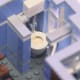 LEGO Creator Detective's Office Modular Building | The second floor. The bathroom.