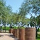 View of a portion of the Harris County War Memorial in Bear Creek Park