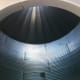Looking through the hopper manhole, it is gratifying to think of the seed wheat that will be stored here, and how it plays into the economy and wellbeing of our world.