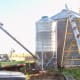 Pics of barrel reinforcements: This is a small bin used for storing grains for feeding to animals. It has a 200 bushel capacity, which is 10,000 pounds in weight when dealing with heavier grains such as wheat.