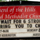 A church in St. George, Utah that has a pretty good stock of funny church signs.