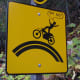 I love it when people decorate road caution signs. Someone used to put Rudolf-nose stickers on all our deer crossing signs in PA.