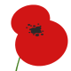 free red poppy flower clip art