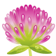 free purple flower free flower clipart