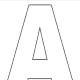 Sign Language Alphabet Free Coloring Pages - Apple to Ice - Letter A
