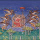 Alexander carried by griffins in his flying machine