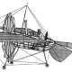 Monoplane design of 1874