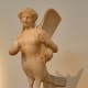 Hellenistic funerary sculpture of a Siren, 4th century BCE. I love her face.