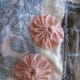 Detail of wrap-around skirt.