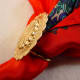 classic gold scarf pin