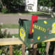Frugal Gift Idea - Hand Made Football Fan gift idea - Green Bay Packer mail box