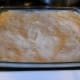 #9- Finally layer another 4-6 layers of fillo(as many pieces are left). Spread melted butter between each layer. Now cool in refrigerator for 20 min.