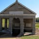 Resurrection Spring - A memorial erected by survivors to commemorate the spring that opened up in a violent rainstorm.