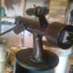 Blaster rifle - made from a broken telescope, battery drill and, you guessed it, cardboard.