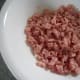 Put chopped ham in large bowl
