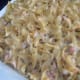 Add noodles and poor into and oven proof casserole dish. Bake for 25 - 30 minutes.