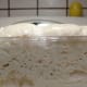 It has risen! Optional: you can brush a thin coating of egg whites on top of the loaf for a pretty, shiny coated look!