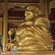 A smiling statue of the Buddha to be found in the Pavilion of the Enlightened shown earlier