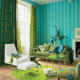 Use blended colors on walls and decor.