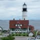 Portland Head Light from parking area