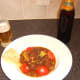 Indian Cobra beer goes very well with chicken leg bhuna