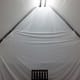 Fitting backdrop curtains in a loft