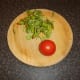 Watercress and tomato for salad garnish