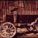 This restored wooden wagon in Bodie was photographed by Dick Rowan of the National Archives and Records Administration (NARA) in April 1972.