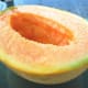 Yubari King Melon of Japan, used in Midori.