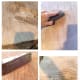 The more you sand the tree stump, the better the final result.